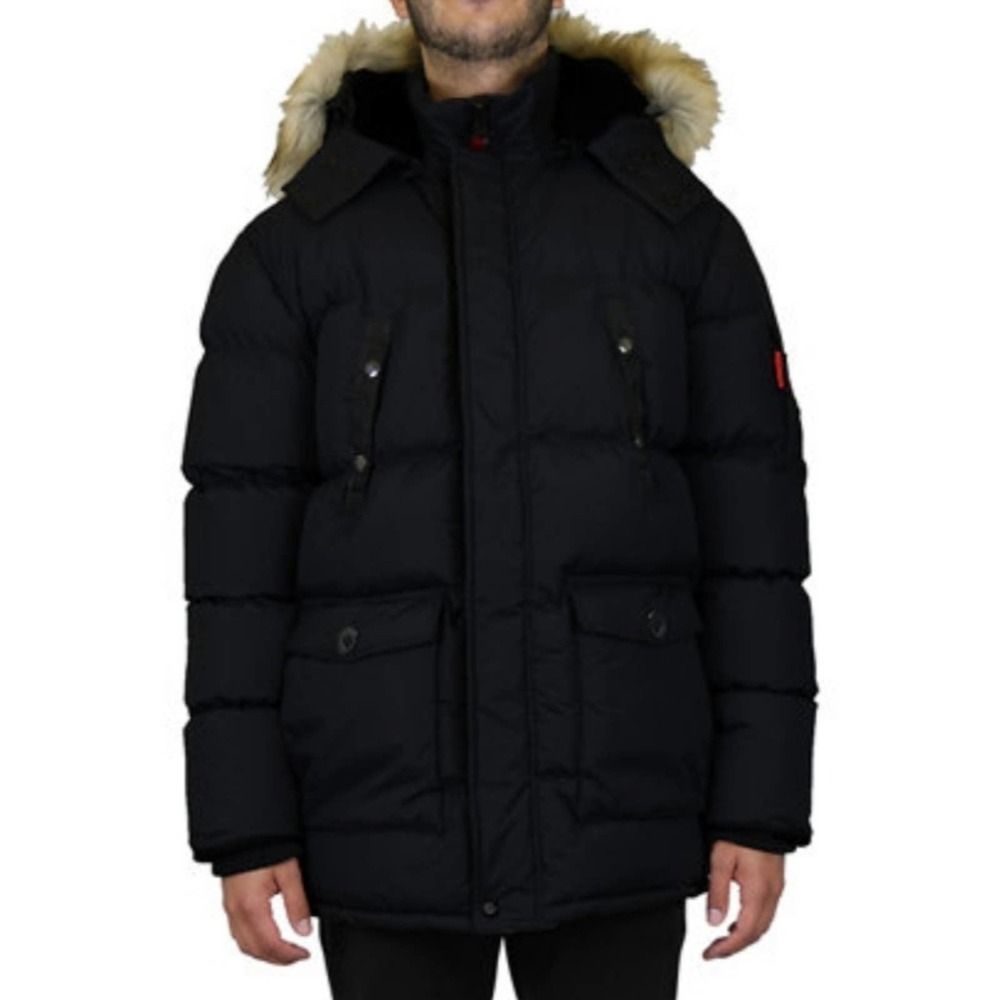 Galaxy by Harvic Spire Heavyweight Parka Jacket L - Picture 3 of 16